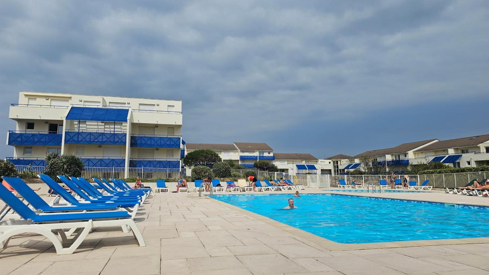 Lacanau, Résidence Bleu Marine, 2e étage, Exceptionnel Car Balcon Face Et Vue Océan Avec Piscine ! Et Avec Parking Réservé Appartamento Lacanau